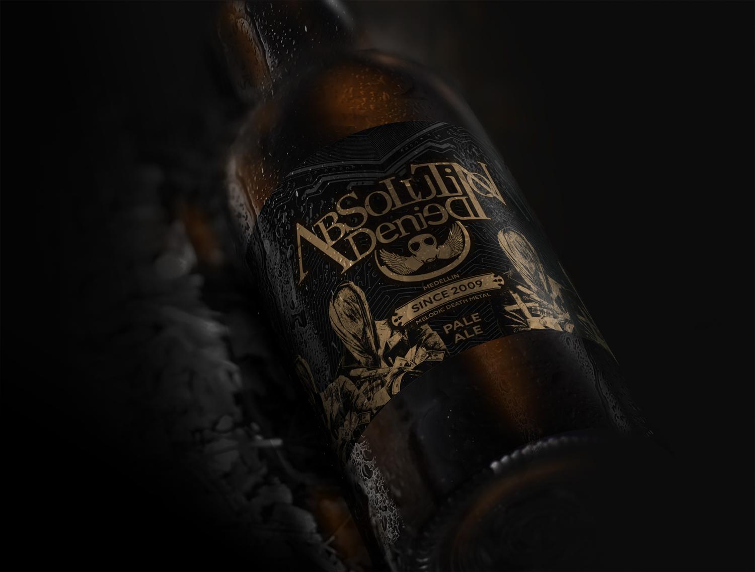 Absolution Denied Beer Bottle Label